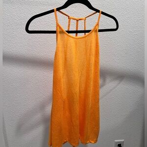 Sweaty Betty Strappy Back Vest Zinnia Yellow